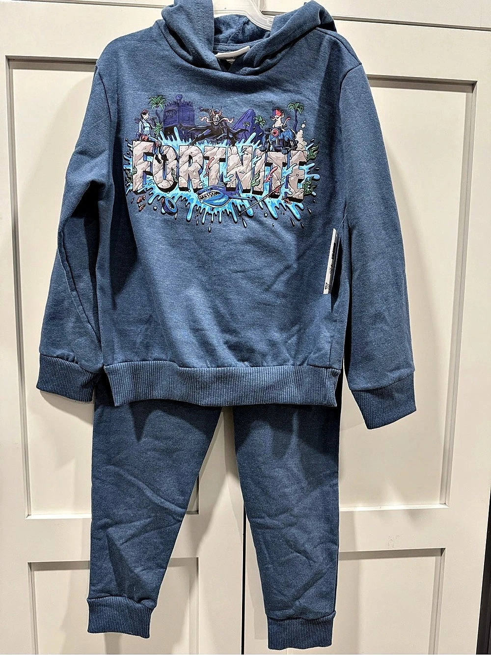 Fortnite Hoodie and Jogger Set Boys Size 6 Graphic Hoodie Jogger Set